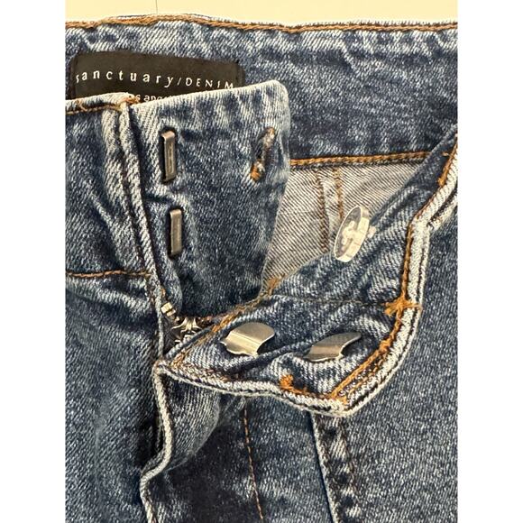 NWOT Sanctuary Wide Leg Crop Jeans Women's Size 27 - Picture 4 of 7